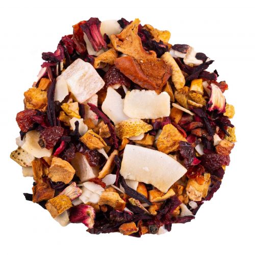 INFUSION FRUITÉE D'ÉTÉ - TISANE - Ananas Noix de Coco