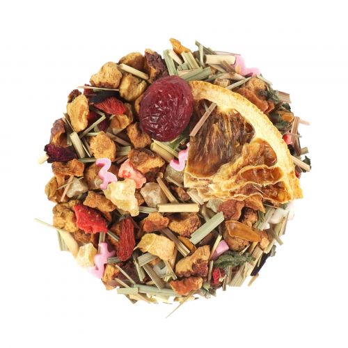 INFUSION FRUITÉE D'ÉTÉ - TISANE - Fraise Pêche Ananas